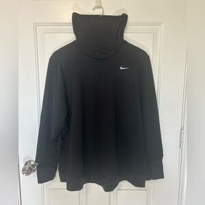 Nike Black Jacket with White Logo